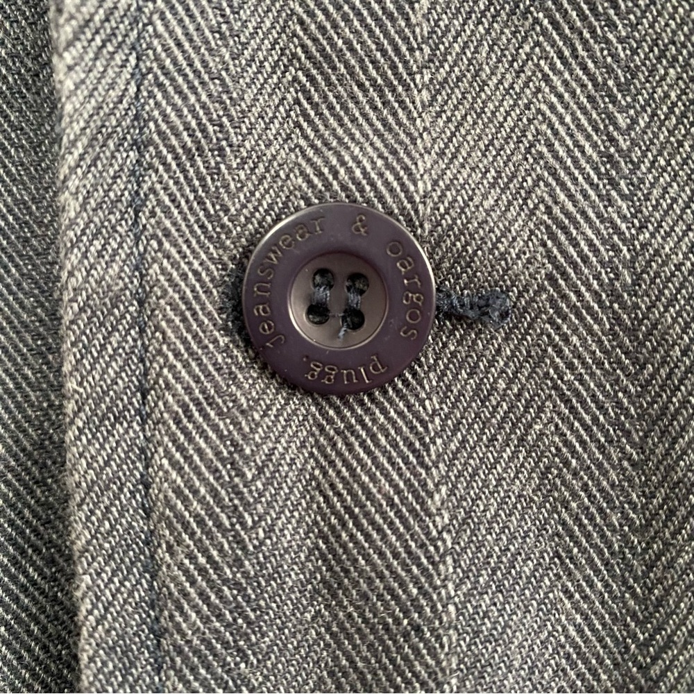 Plugg Men's Y2K Vintage Denim Sports Coat Jacket - Picture 4 of 10